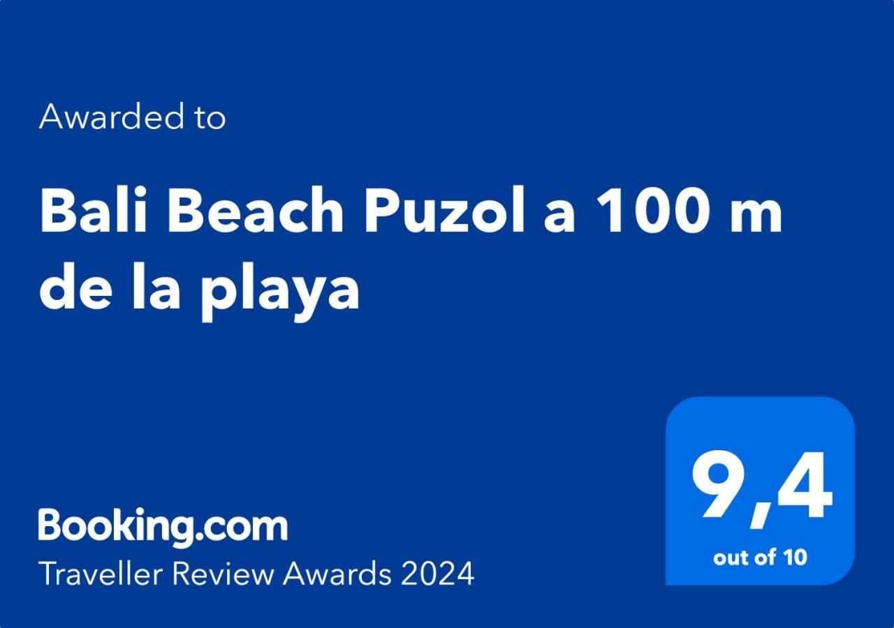 Bali Beach Puzol Relax Cerca De Valencia A 100 M De La Playa Con Ac Exterior photo